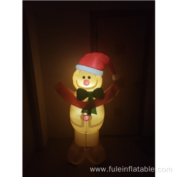 Cheap Christmas inflatable Gingerbread for decoration